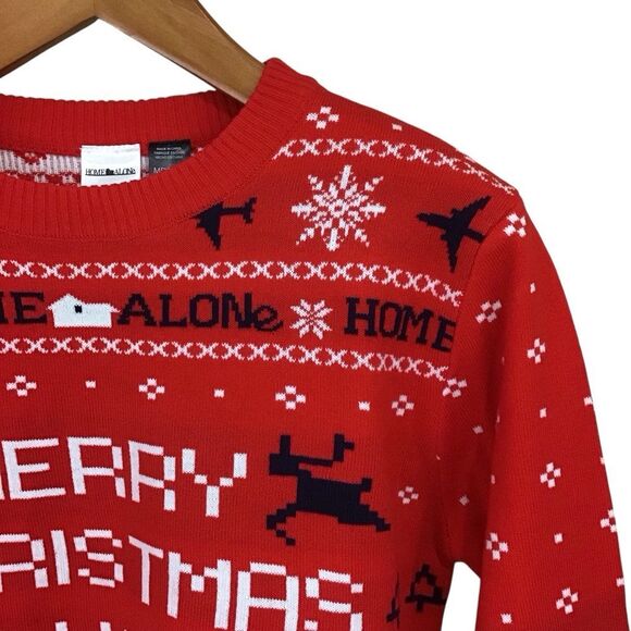 Home Alone Merry Christmas Ya Filthy Animal Ugly Christmas Sweater M - Picture 2 of 9